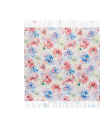 Women's floral pattern scarf 180x70