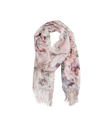 Women's floral pattern scarf 180x70
