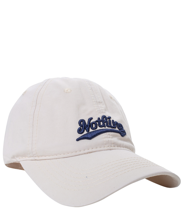 Unisex baseball cap with NOTHING embroidery