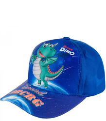 Children's baseball cap decorated with a colorful print 