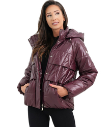 Women's insulated bomber jacket with quilting JAGNA
