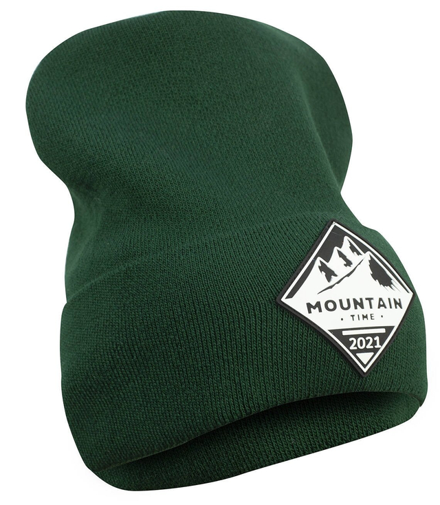 Zimowa gruba czapka Beanie UNISEX MOUNTAIN