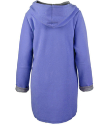 Women's warm parka fleece hoodie