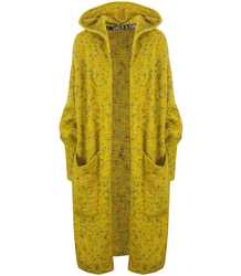 Long THICK cardigan puffy sleeve