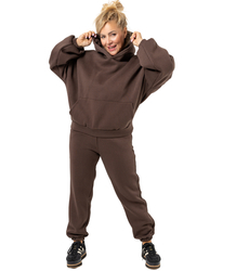 Warm thick tracksuit set sweatshirt + pants STELLA