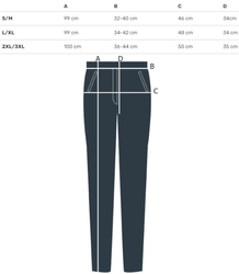 Velour tie sweatpants with embroidery LAILA