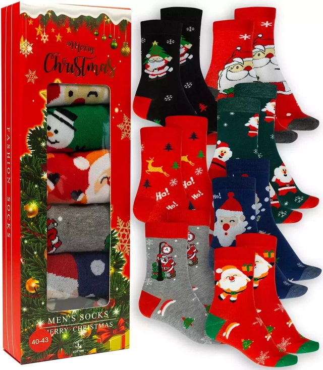 Christmas socks socks 7-pack Men