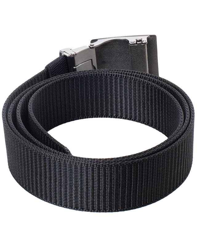 Universal men's belt 120/3.5 cm Metal clip buckle