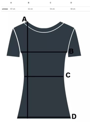 Bluzka krótki rękaw pleciony dekolt V Elegancka