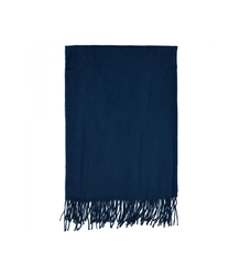 Soft large shawl with tassels uniform classic