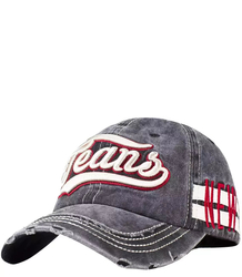 Unisex baseball cap patch Teans destroyed