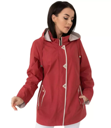 Women's transitional hooded jacket AGATA