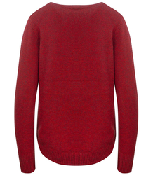 Sweter Klasyczny Gładki ciepły w SEREK