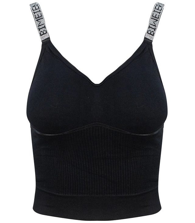 Sports bra top fitted bra