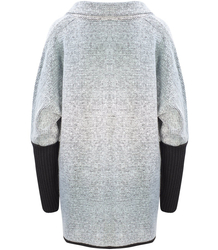 Ciepły płaszczyk kurtka OMBRE sweter