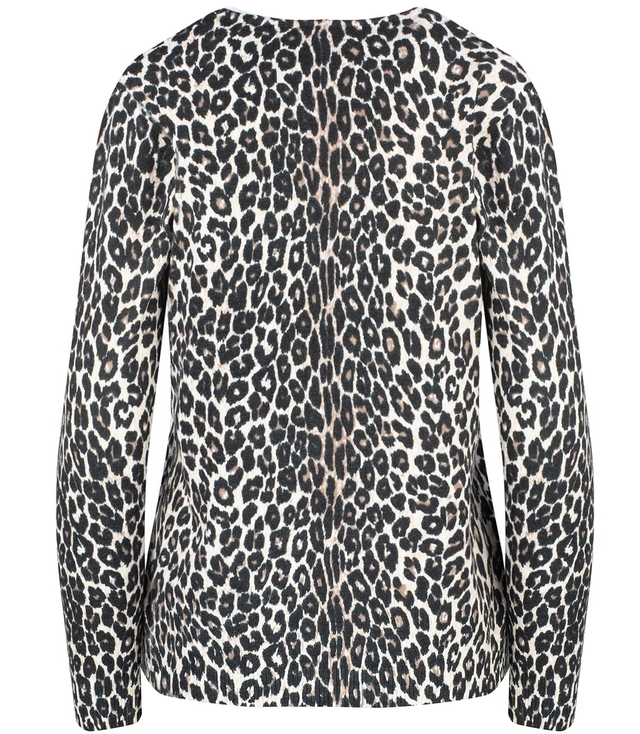 Classic women's leopard sweater VALERIA