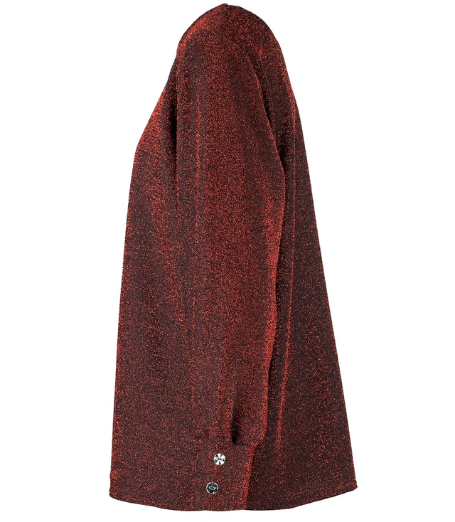Elegancka bluzka z brokatem Brokatowa Plus Size MIRIAM