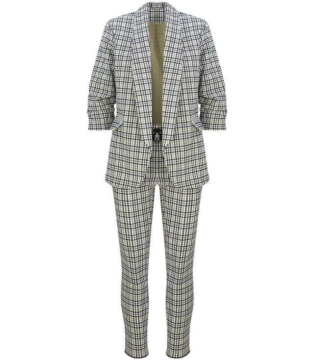 Set Blazer + Trousers Set Lattice