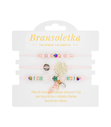 Bransoletki 3w1 TALIZMAN SZCZĘŚCIA z zawieszką