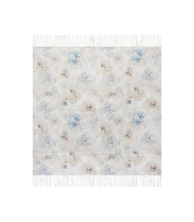 Women's scarf with floral pattern 100x100