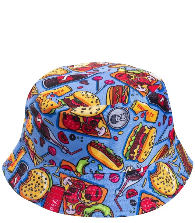 Kolorowy dwustronny Kapelusz czapka BUCKET HAT