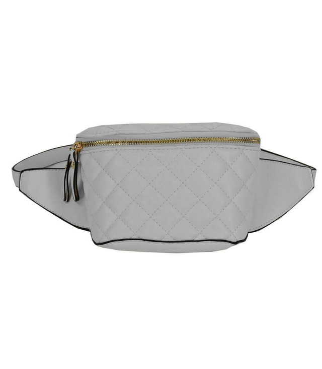 Fashionable quilted waist bag