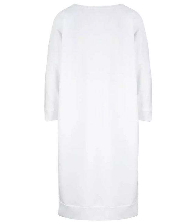 Dresowa sukienka tunika bluza bawełna
