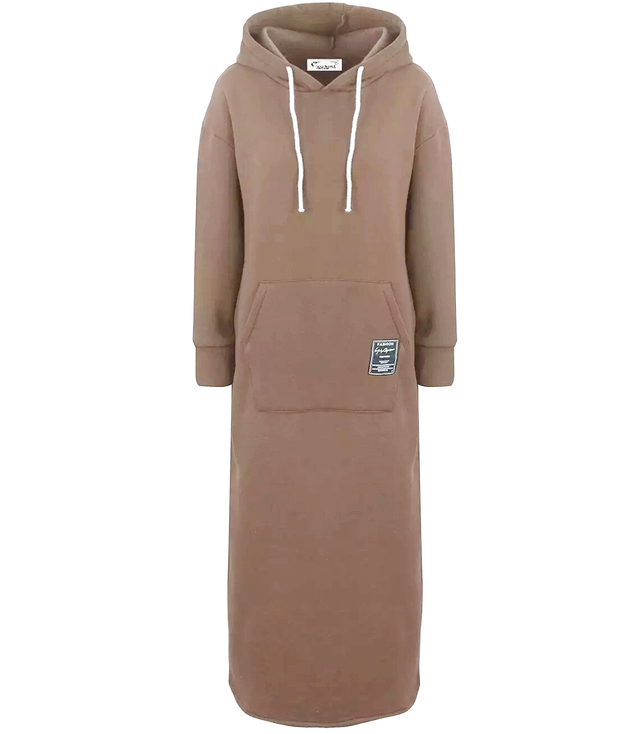 Long sweatshirt oversized tracksuit dress