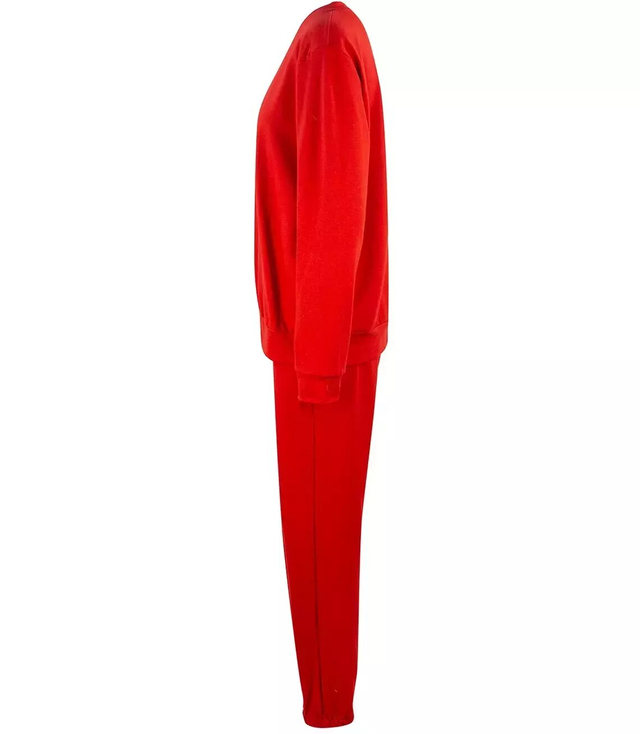 Tracksuit, pants, sweatshirt, one-color set