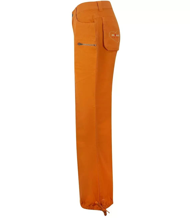 Women's cargo pants low waist wide leg