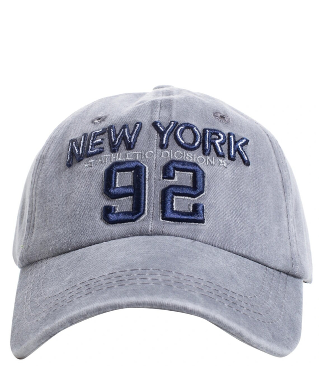 Men's embroidered baseball cap New York 92 Vintage