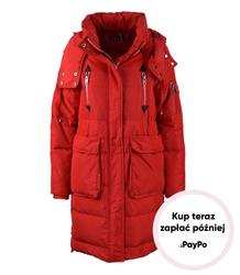Fashionable down coat in VINTAGE style
