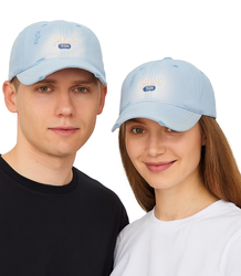 Czapka z daszkiem z ozdobną naszywką PARIS UNISEX