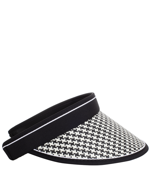 Large sporty woven sun visor