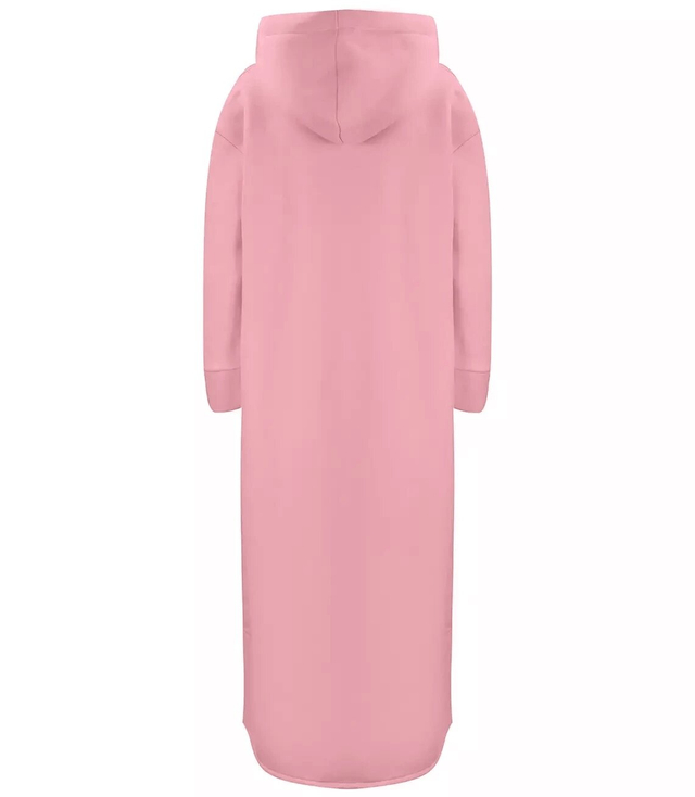 Long sweatshirt oversized tracksuit dress