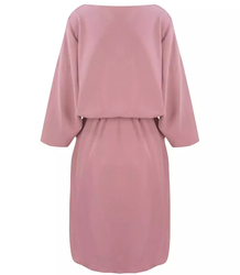 Gładka szmizjerka sukienka tunika PLUS SIZE