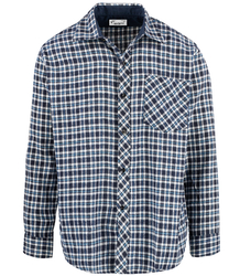 REGULAR FIT cotton check shirt for men