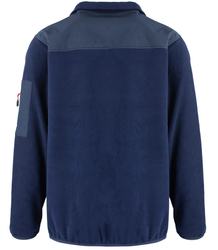 Men's fleece classic warm sweatshirt unzipped