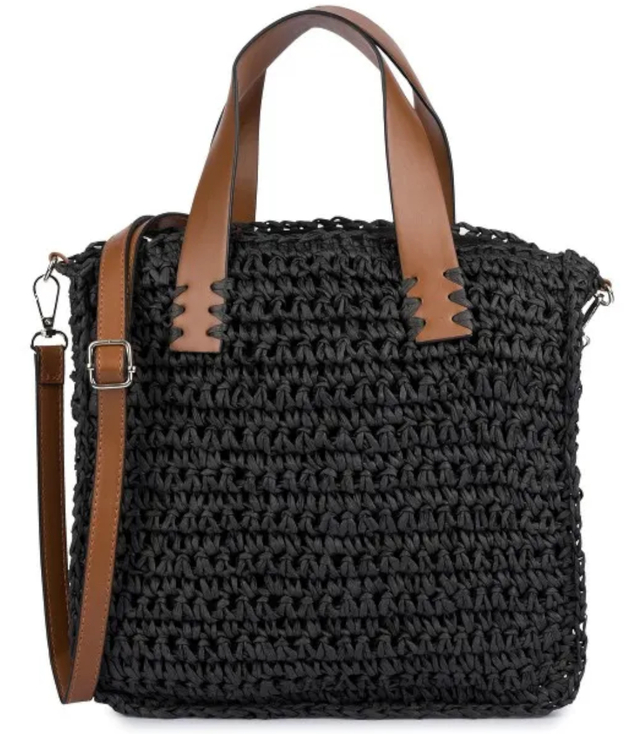 Summer bag shoulder shopper bag braided 