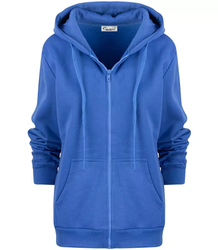 Unzipped kangaroo sweatshirt with hood SELENA