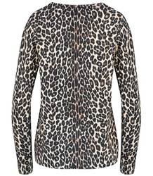 Classic women's sweater in camouflage Elegant VALERIA