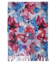 Elegant scarf with tassels