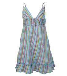 Light Stylish Women's Striped Dress Cute