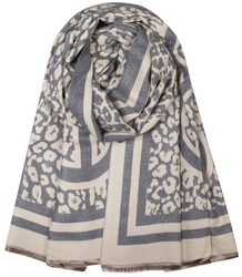 Scarf elegant shawl leopard scarf Warm