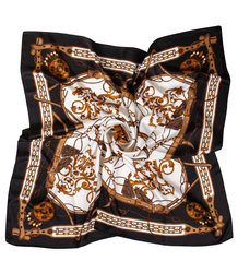 Sling delicate elegant scarf decorated with a beautiful pattern