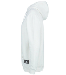 Warm plain oversize sweatshirt with kangaroo hood KAREN