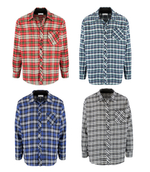 Men's checkered cotton REGULAR FIT shirt