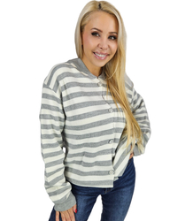 Warm and cozy women's striped sweater autumn winter SARAH