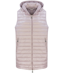 Women's long sleeveless plus size vest