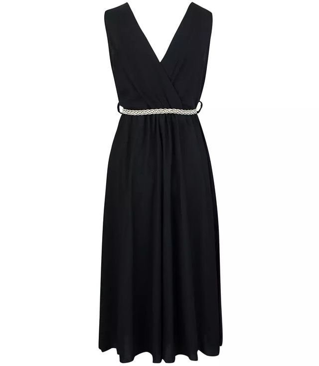 Smooth airy striped jumpsuit REBEKA